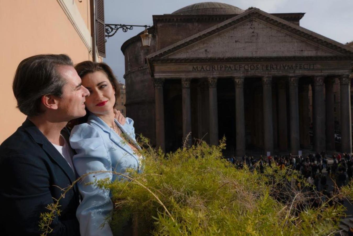 Pantheon Balcony Morgana Suite Řím Exteriér fotografie