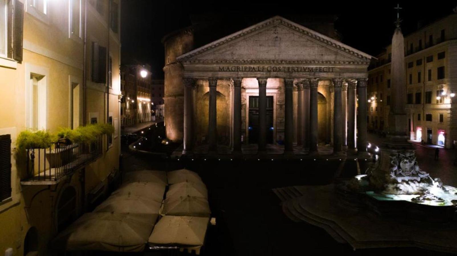 Pantheon Balcony Morgana Suite Řím Exteriér fotografie