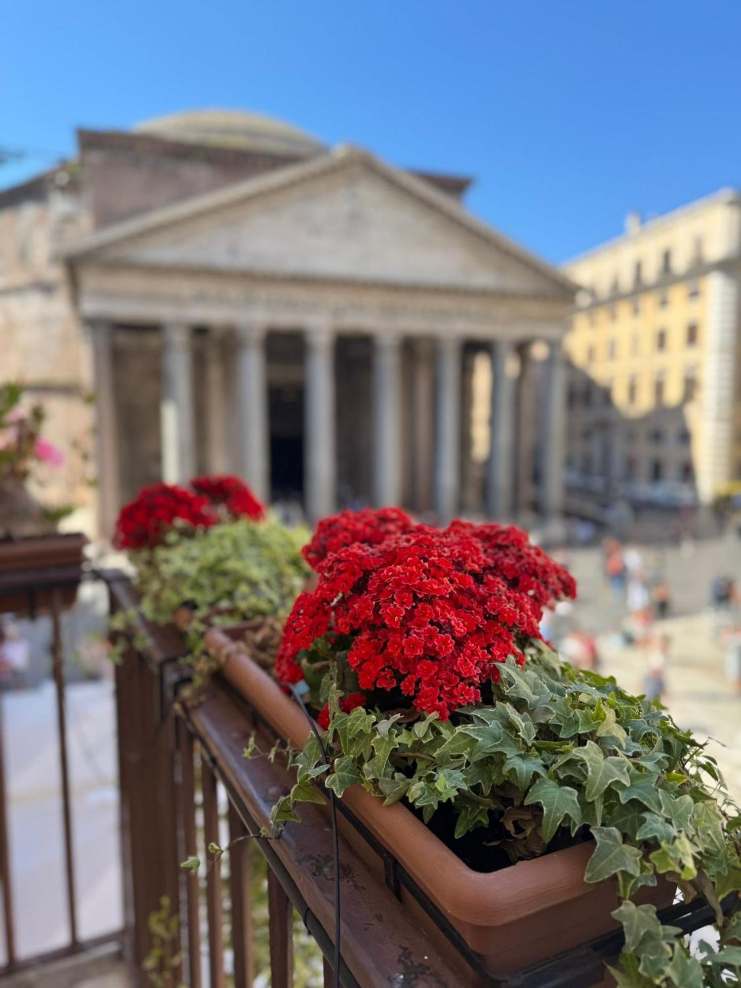 Pantheon Balcony Morgana Suite Řím Exteriér fotografie
